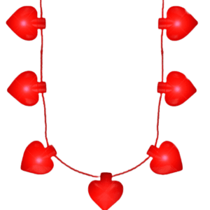 Heart-shaped light bulbs