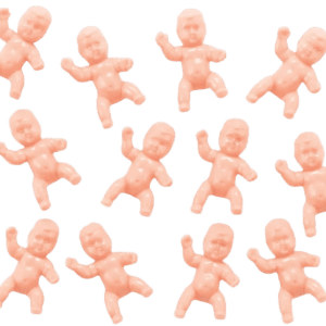 Miniature baby figures