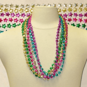 Colorful star beads